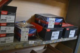 *Contents of Shelf to Include Assorted Spring Toggles and Cavity Fixings