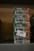 *4x Spax Hi Force T40 8x160 Screws 16pk