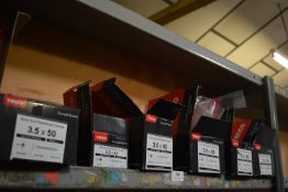 *Contents of Shelf to Include Assorted Timber Studs, and Metal Plasterboard Studs