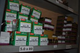 *Contents of Shelf to Include Assorted Screws 5mm