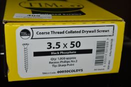 *1x Timco 3.5x50 Drywall Screws 100pk