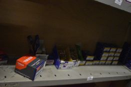 *Contents of Shelf to Include Assorted Wood and Hinge Screws