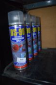 *4x Action Can DS90 Mult-Surface Decontamination Spray 500ml