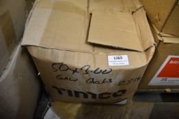 *Box of Galvanised Clout Nails 50x3mm