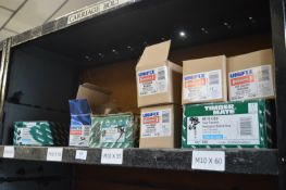 *Contents of Shelf to Include Assorted Cup Square Hex Bolts