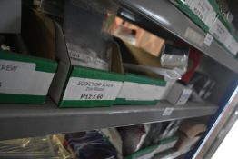 *Contents of Shelf to Include Assorted S/S Pins, Plastic Covered Pins, and Socket Cap Screws