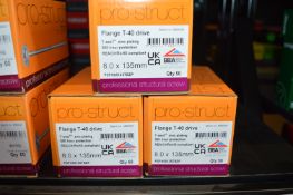 *3x 50pk of Flange T40 8X135 Screws