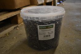 *1x 10kg Tub of Bright Round Wire Nails 75x3.75mm