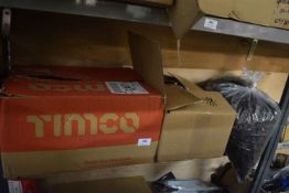 *Contents of Shelf to Include Assorted Plastic Cover Caps