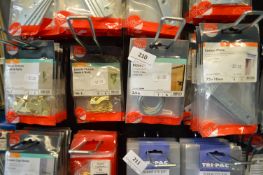 *Assorted Timco Single and Double Picture Hook & Nails, Hanging Wire, and Corner Plates