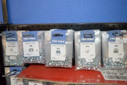 *Assorted M6 Nuts Captive Nuts, Wing Nuts, Dome Nuts, Washers, etc. (40+ packs)