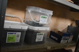 *Contents of Shelf to Include Assorted Decking Screws, and Drywall Screws