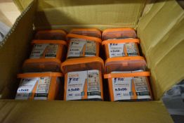 *6x Decking Screws 4.5x50 500pk