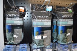 *Five Assorted Bags of Steel Wire Wool