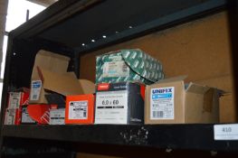 *Contents of Shelf to Include Assorted Construction Bolts, Coach Screws, etc.