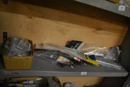 *Contents of Shelf to Include Assorted Taurus Galvanised Bolt Clasps, Spring Loaded Admiral Bolts,