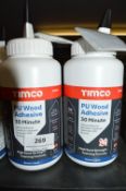 *2x PU Wood Adhesive 30min 750g