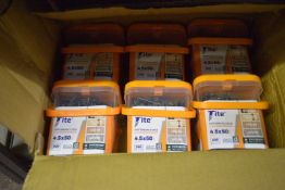 *6x Deck Tite 4.5x50 Decking Screws 500pk