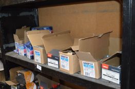 *Contents of Shelf to Include Assorted Timber Construction Screws, Coach Screws, etc.