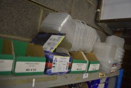 *Contents of Top Shelf to Include Assorted Tubs and Screw Bolts