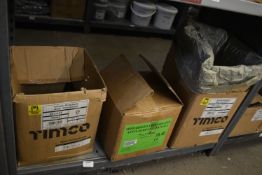 *Contents of Shelf to Include Assorted Sheradised Ring Shank Nails