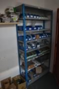 *One Bay of Adjustable Shelving 100x31cm x 200cm tall (collection by appointment, contents not