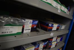 *Contents of Shelf to Include Assorted Through Bolts