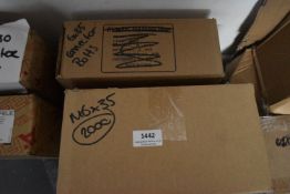 *2x Box of Hafele 6x35mm Connecting Bolts