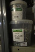 *2x 2.5kg of Galvanised Clout Nails 40x2.65mm