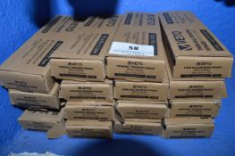 *15x Veto Twin Ball Bearing Hinges with Fixings 102x76x2.7mm