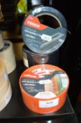 *3x Assorted Rolls of High Strength Builders Tape 50mm and 75mm