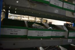 *Contents of Shelf to Include Assorted M8 Socket Cap Screws