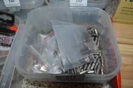 *Tub of Assorted Cross Head Driver Bits