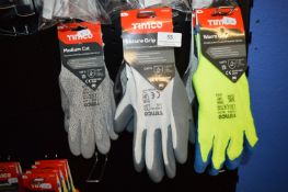 *Five Assorted Pairs of Timco Work Gloves