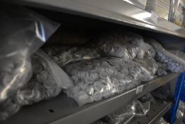 *Contents of Shelf to Include Assorted Plastic Hex Bolt Caps