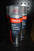 *3x Timco Multipurpose Lubricant 480ml