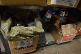 *Contents of Shelf to Include Assorted Bright Lost Head Nails