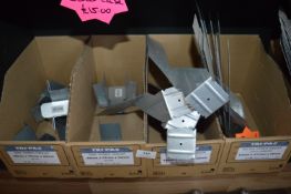 *4x Box of Timber Brackets 38mm to 63mm