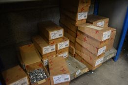 *Contents of Shelf to Include Assorted M4 Galvanised Threading Screws