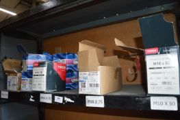 *Contents of Shelf to Include Assorted Cup Square Bolts with Nuts, and Carriage Bolts