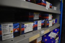 *Contents of Shelf to Include Assorted Through Bolts