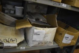 *Contents of Shelf to Include Assorted Bonded Steel Screws with Washers