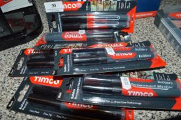 *6x Timco Builder’s Permanent Markers 2pk