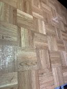 *15ft x 15ft Florlok Oak Dance Floor with Trolley