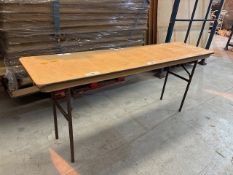 *17 x Space Works Fold up Tables 6ft x18 in