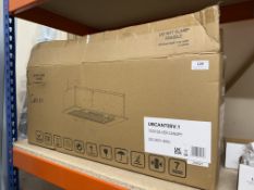 *70cm Silver Integrated Extraction Canopy Model UBCAN70SV.1