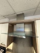 *Neff D87ER22N0B/3 Stainless Steel and Plate Glass Extraction Canopy