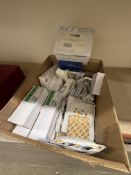 *Box of Assorted Electrical Components Including Low Voltage Lighting, Sink Wastes, etc.