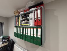 *Wall Mounted Bookshelf (matching lot 123 & 124)