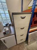 *Triumph Four Drawer Foolscap Filing Cabinet in Coffee & Cream